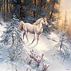 Famous Forest Paintings - forest snowfall